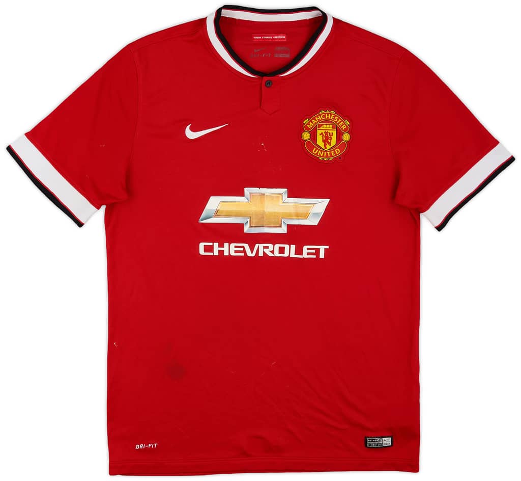 2014-15 Manchester United Home Shirt - 5/10 - (L)