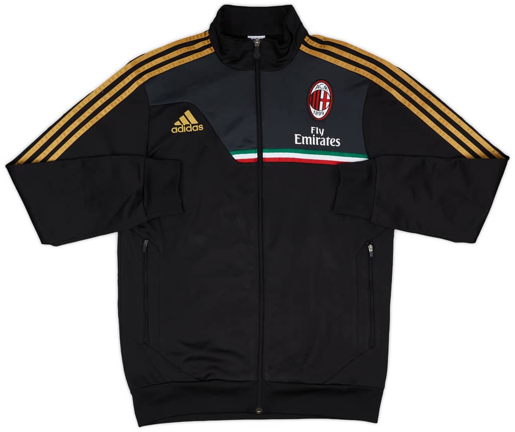 2013-14 AC Milan adidas Track Jacket - 8/10 - (S)