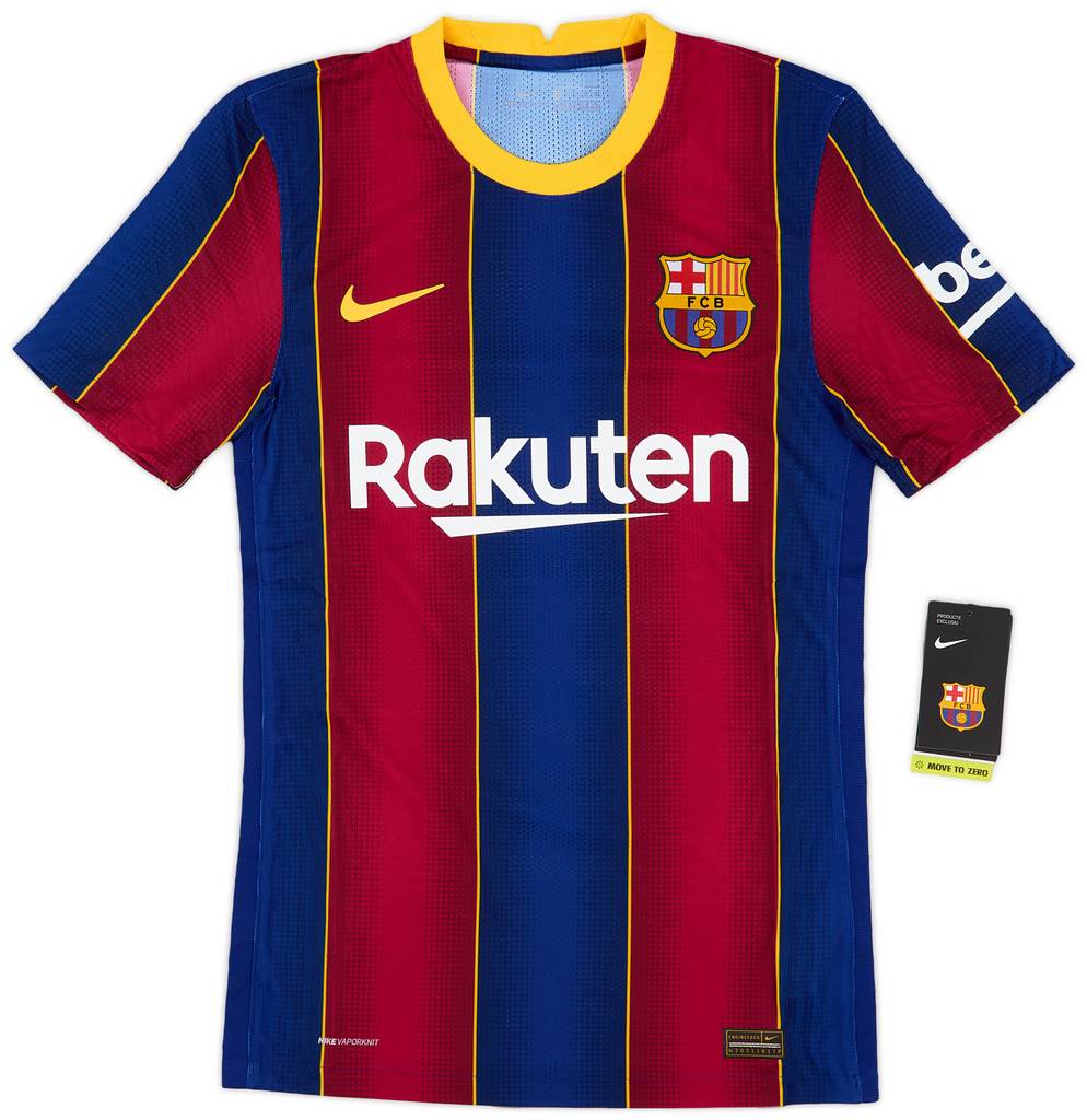 2020-21 Barcelona Authentic Home Shirt (XS)
