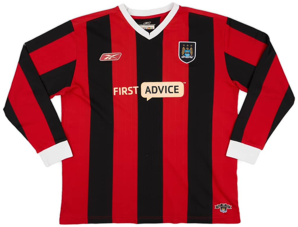 2003-04 Manchester City Away L/S Shirt Anelka #39 - 6/10 - (XL)