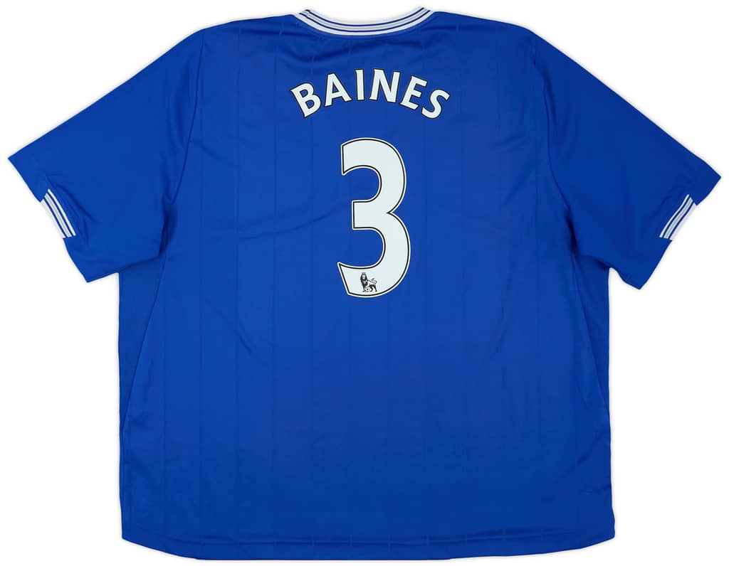 2009-10 Everton Home Shirt Baines #3 - 8/10 - (3XL)