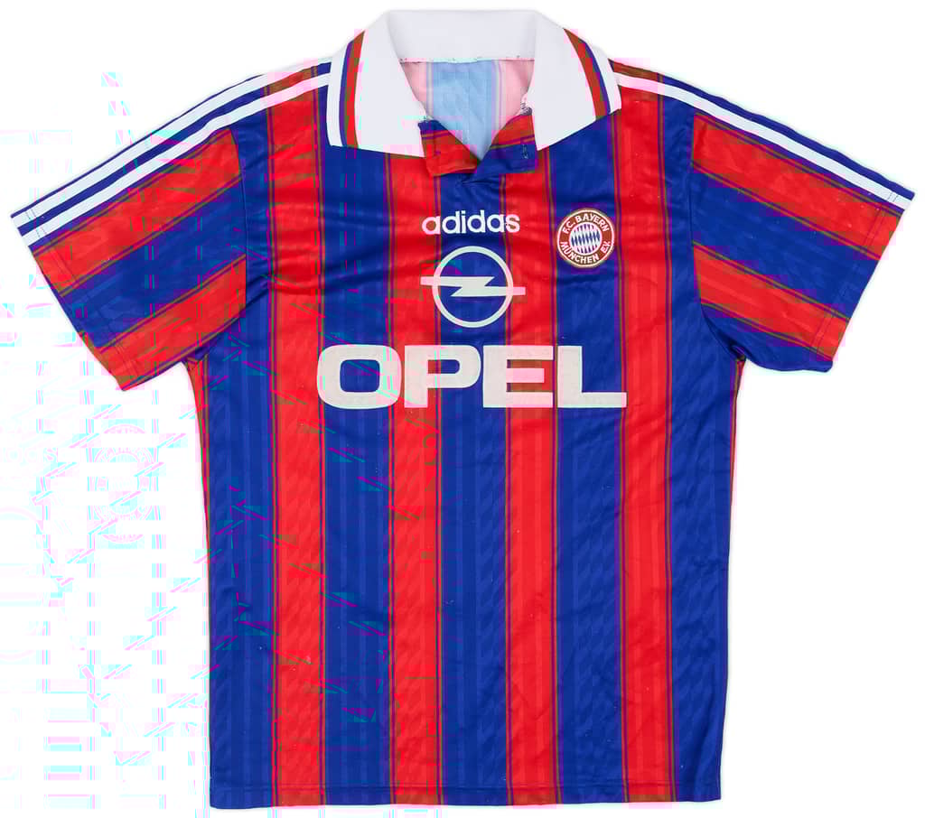 1995-97 Bayern Munich Home Shirt Klinsmann #18 - 5/10 - (S)