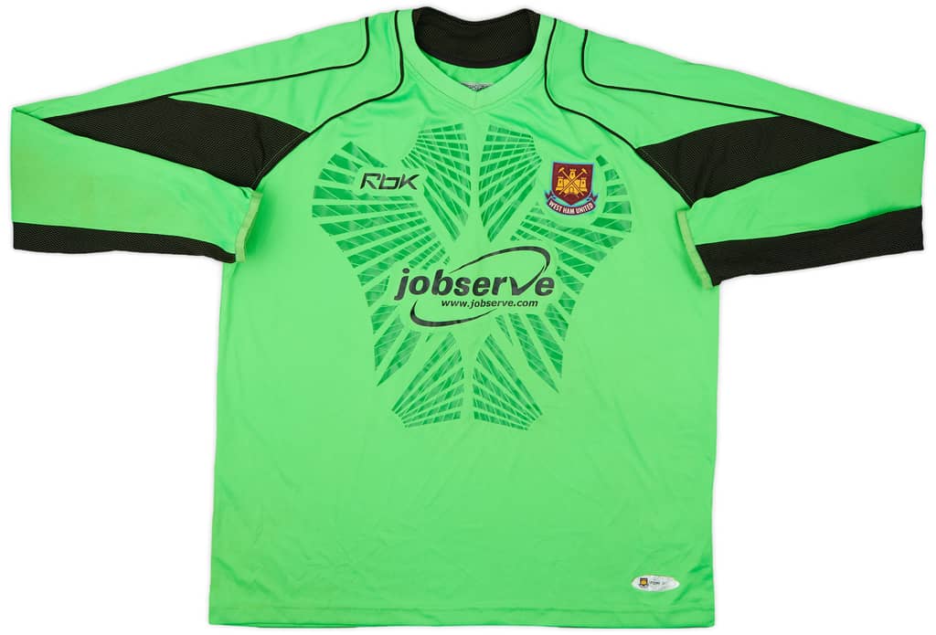 2005-07 West Ham GK Shirt - 8/10 - (L)