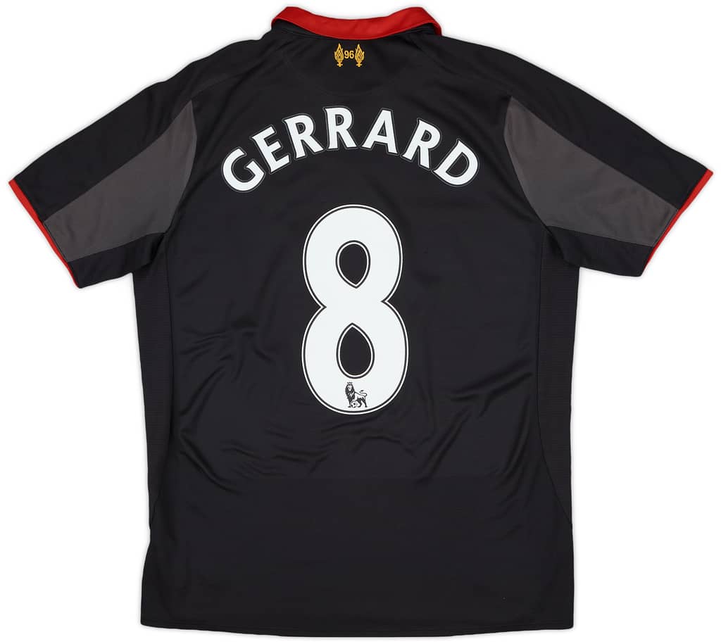 2014-15 Liverpool Third Shirt Gerrard #8 - 6/10 - (S)