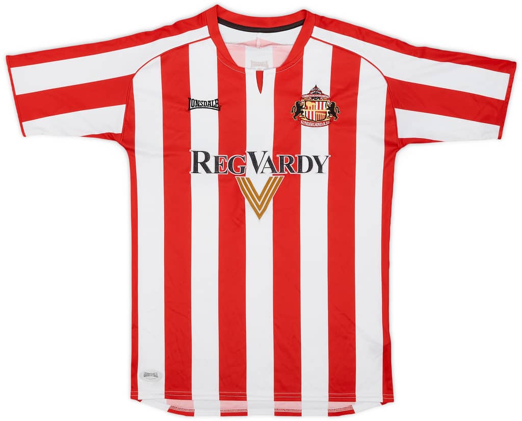 2005-07 Sunderland Home Shirt - 8/10 - (XL.Boys)