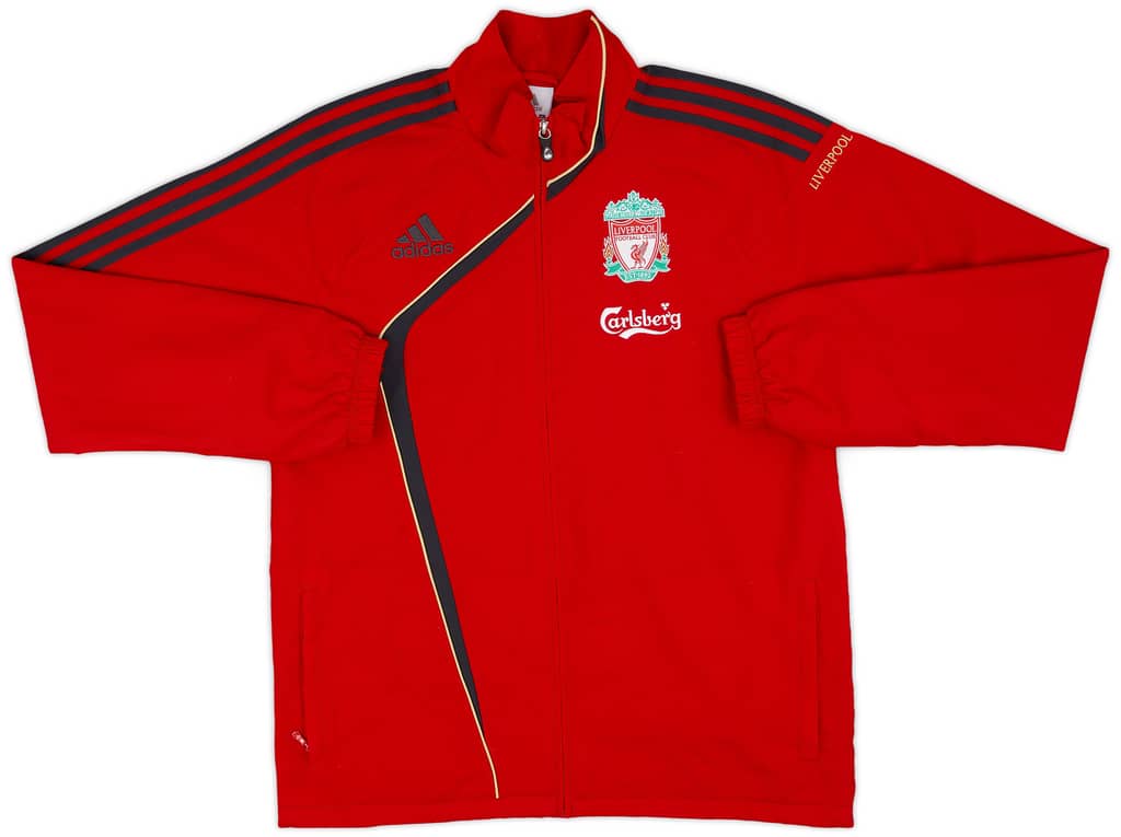 2009-10 Liverpool adidas Track Jacket - 7/10 - (S)