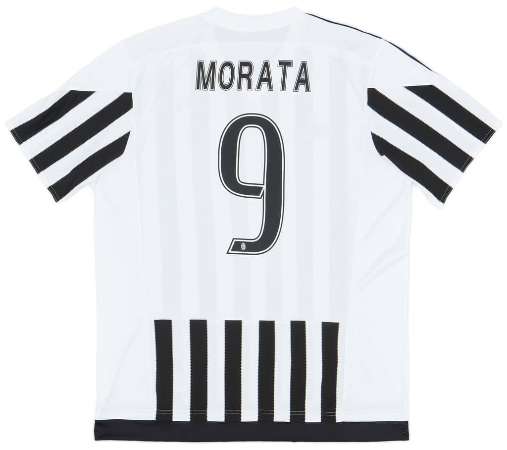 2015-16 Juventus Home Shirt Morata #9 (XL)