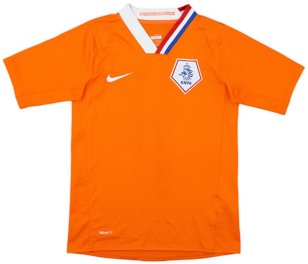2008-10 Netherlands Home Shirt - 8/10 - (M.Boys)