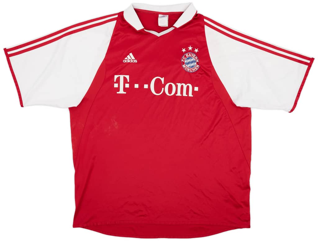 2004-05 Bayern Munich Home Shirt Scholl #7 - 5/10 - (XXL)