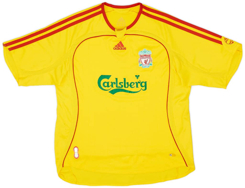 2006-07 Liverpool Away Shirt - 6/10 - (M.Boys)