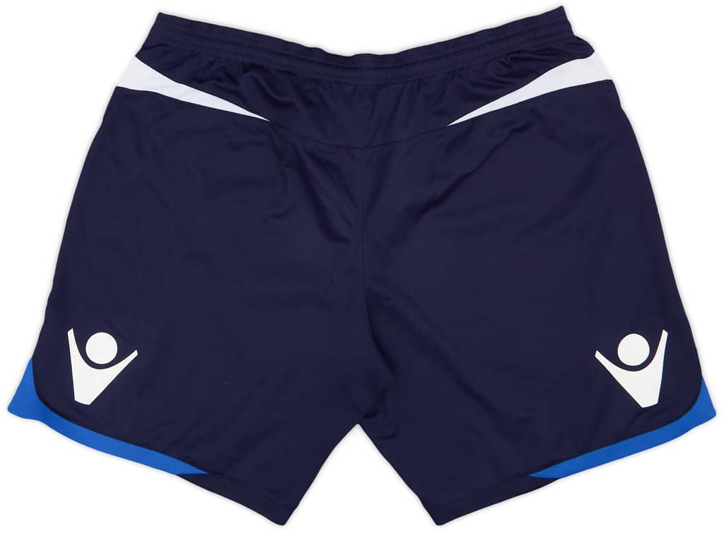 2010-11 Napoli Macron Training Shorts - 7/10 - (XXL)