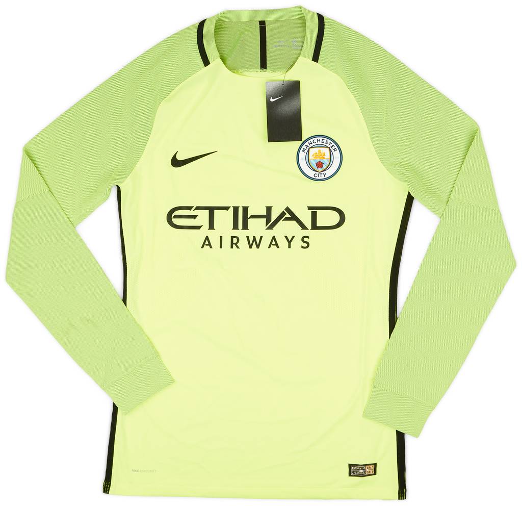 2016-17 Manchester City Player Issue GK Shirt (M)