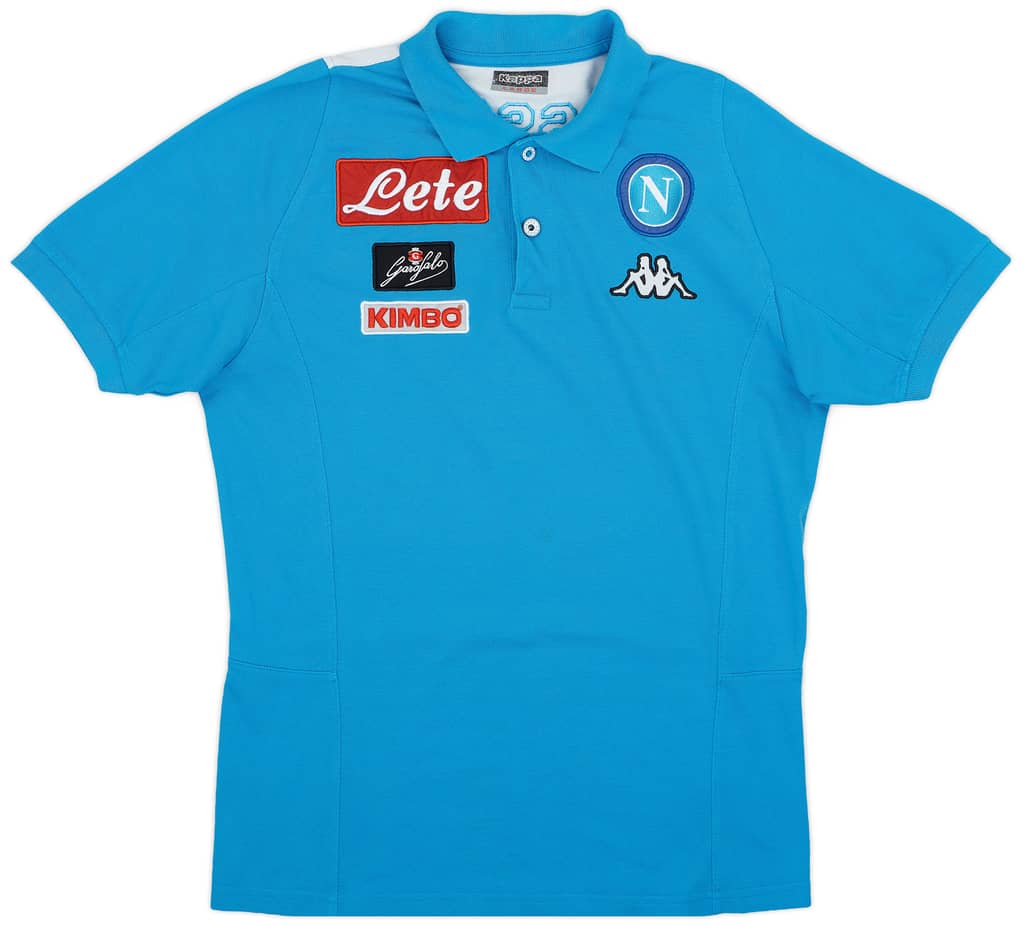2016-17 Napoli Kappa Polo T-Shirt - 6/10