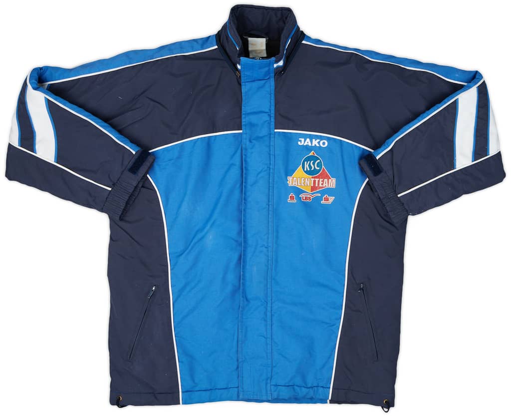 2002-03 Karlsurher Jako 'Talent Team' Padded Bench Coat - 7/10 - (M)
