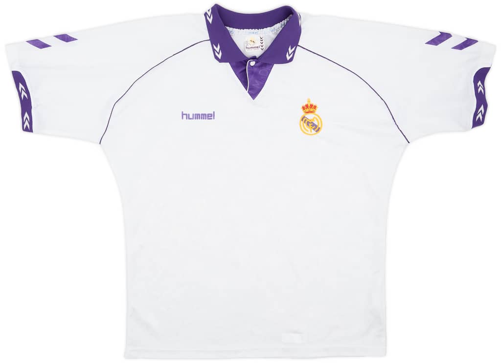 1993-94 Real Madrid Home Shirt - 8/10 - (XL)