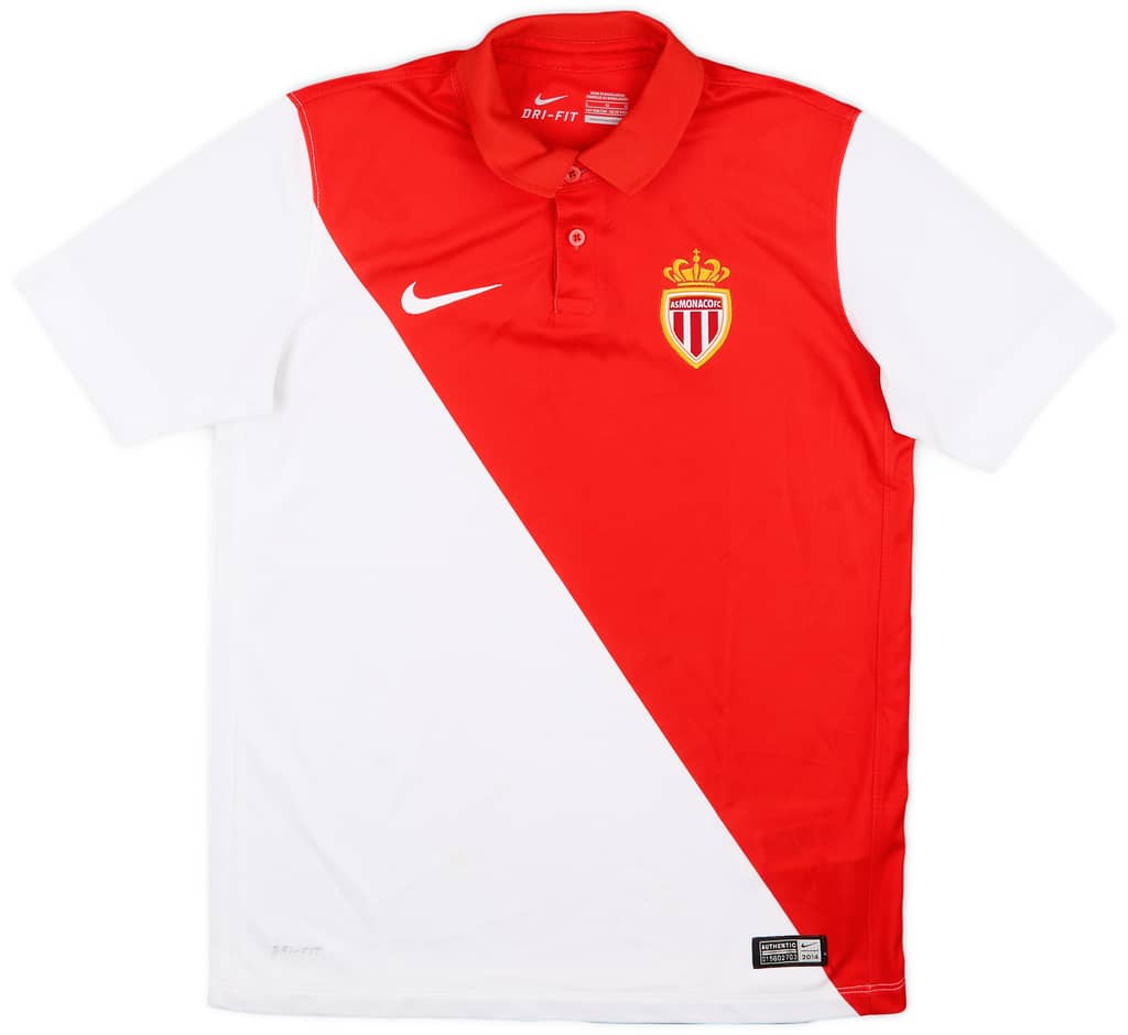 2014-15 Monaco Home Shirt - 8/10 - (L.Boys)