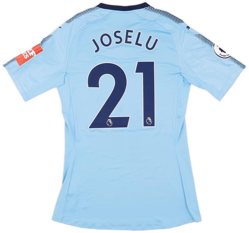 2017-18 Newcastle Match Issue Away Shirt Joselu #21