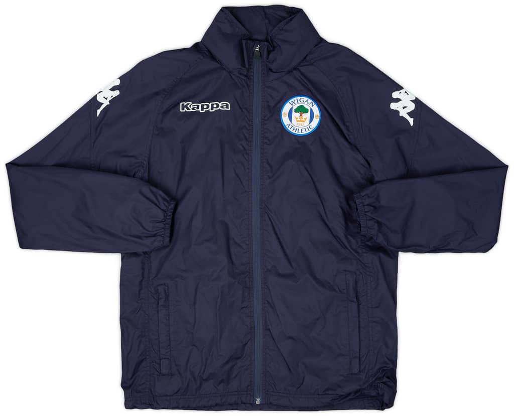 2015-16 Wigan Kappa Hooded Rain Jacket - 8/10 - (S)