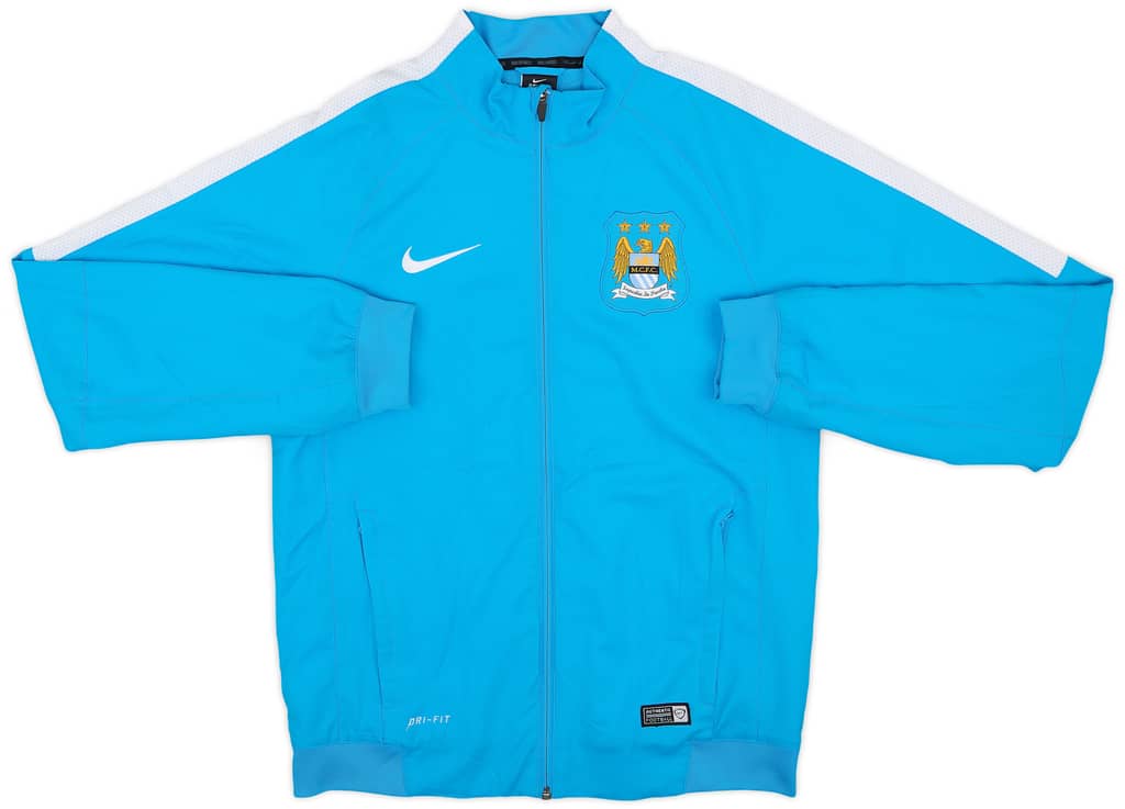 2014-15 Manchester City Nike Track Jacket - 8/10 - (S)