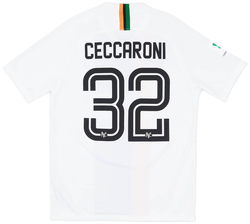 2019-20 Venezia Match Issue Away Shirt Ceccaroni #32 - 7/10 - (M)