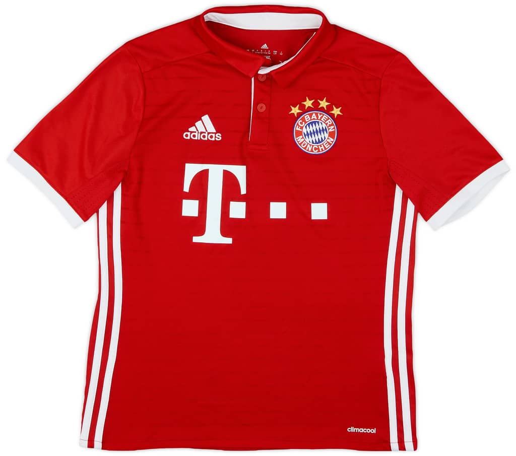 2016-17 Bayern Munich Home Shirt - 8/10 - (L.Boys)