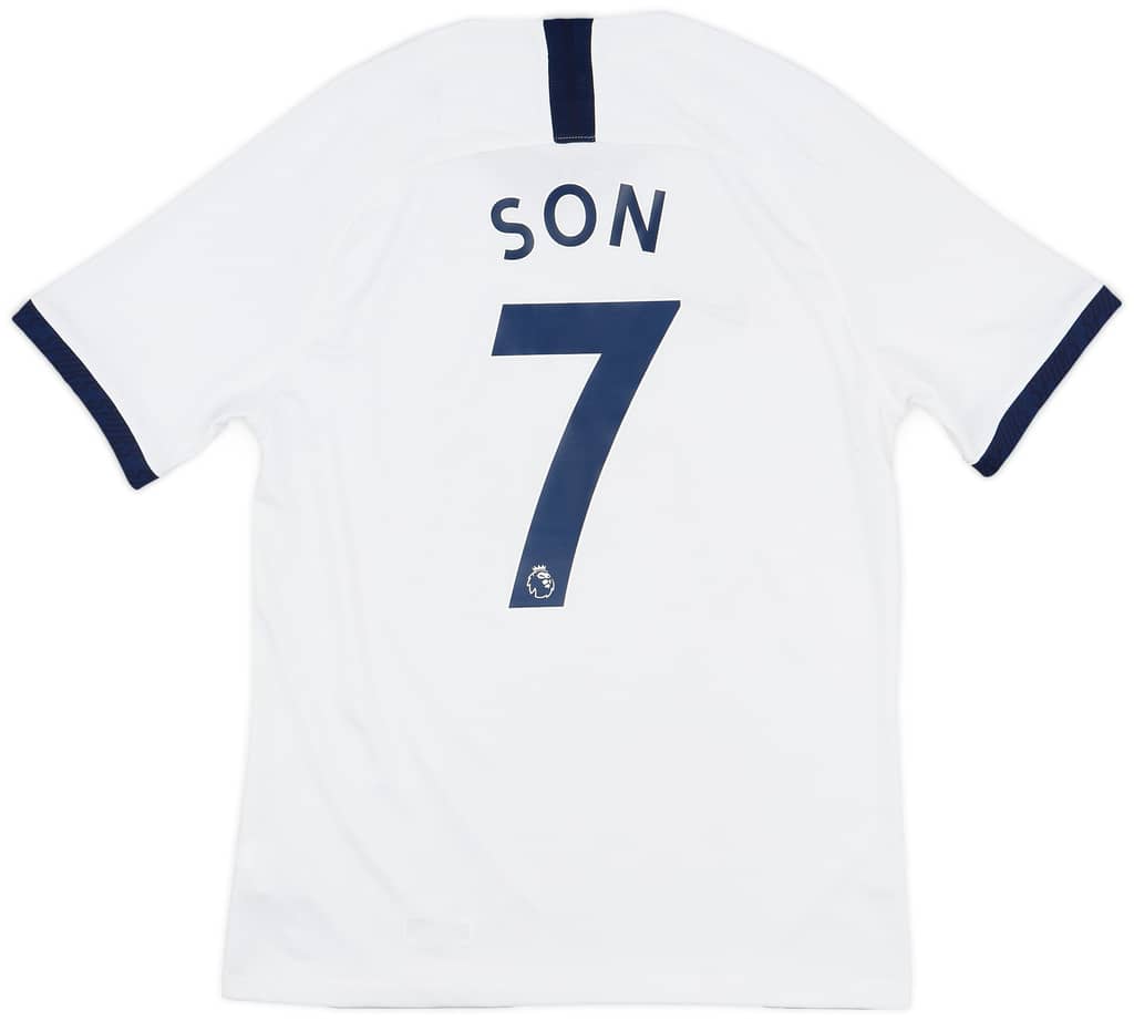 2019-20 Tottenham Home Shirt Son #7 - 8/10 - (S)