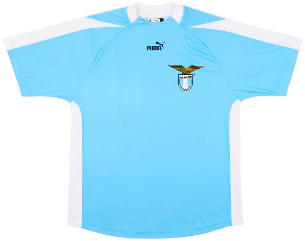 2003-04 Lazio 'Signed' Basic Home Shirt - 8/10 - (L)