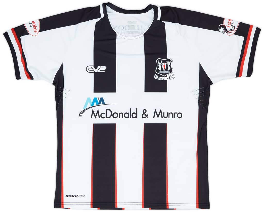 2018-20 Elgin City Match Issue Home Shirt #16