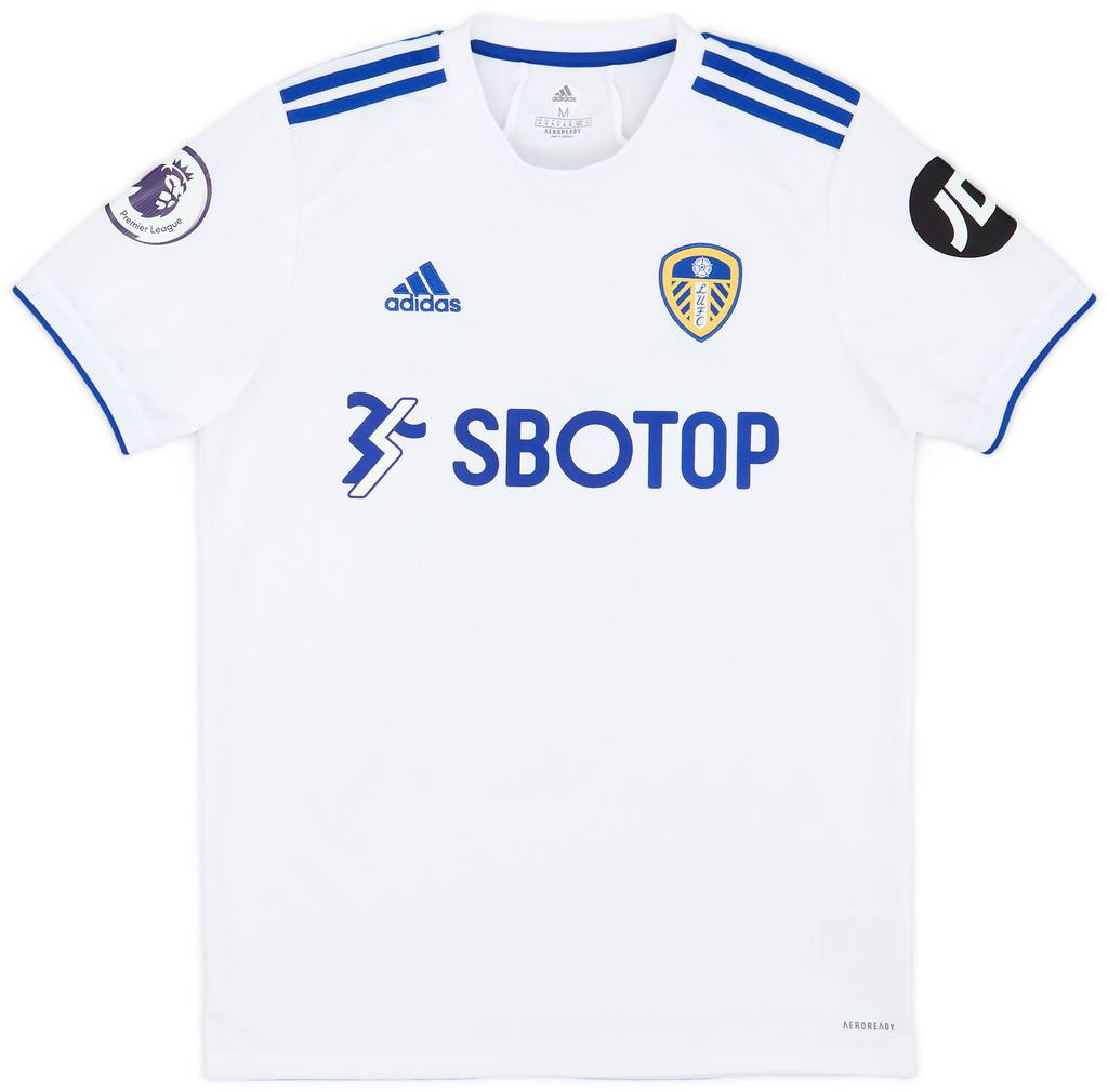 2020-21 Leeds United Home Shirt Raphinha #18 - 8/10 - (M)