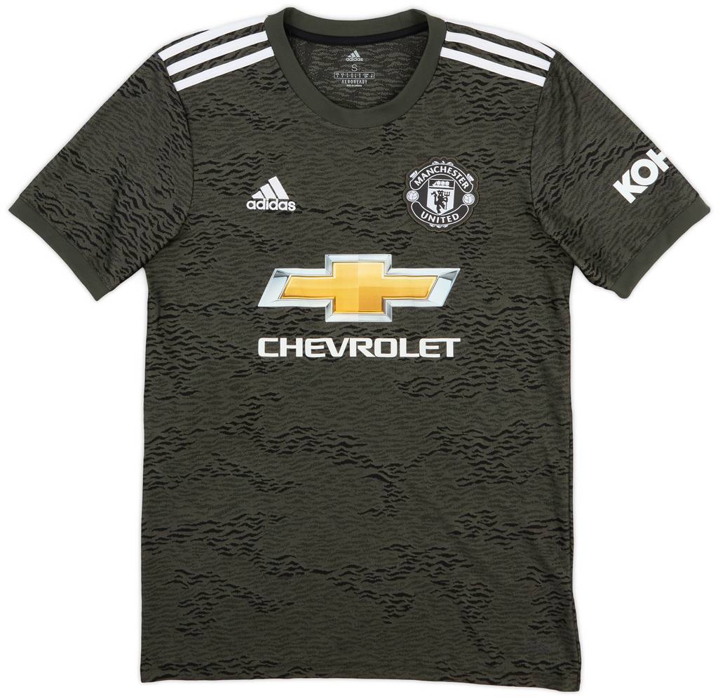 2020-21 Manchester United Away Shirt B.Fernandes #18 - 9/10 - (S)