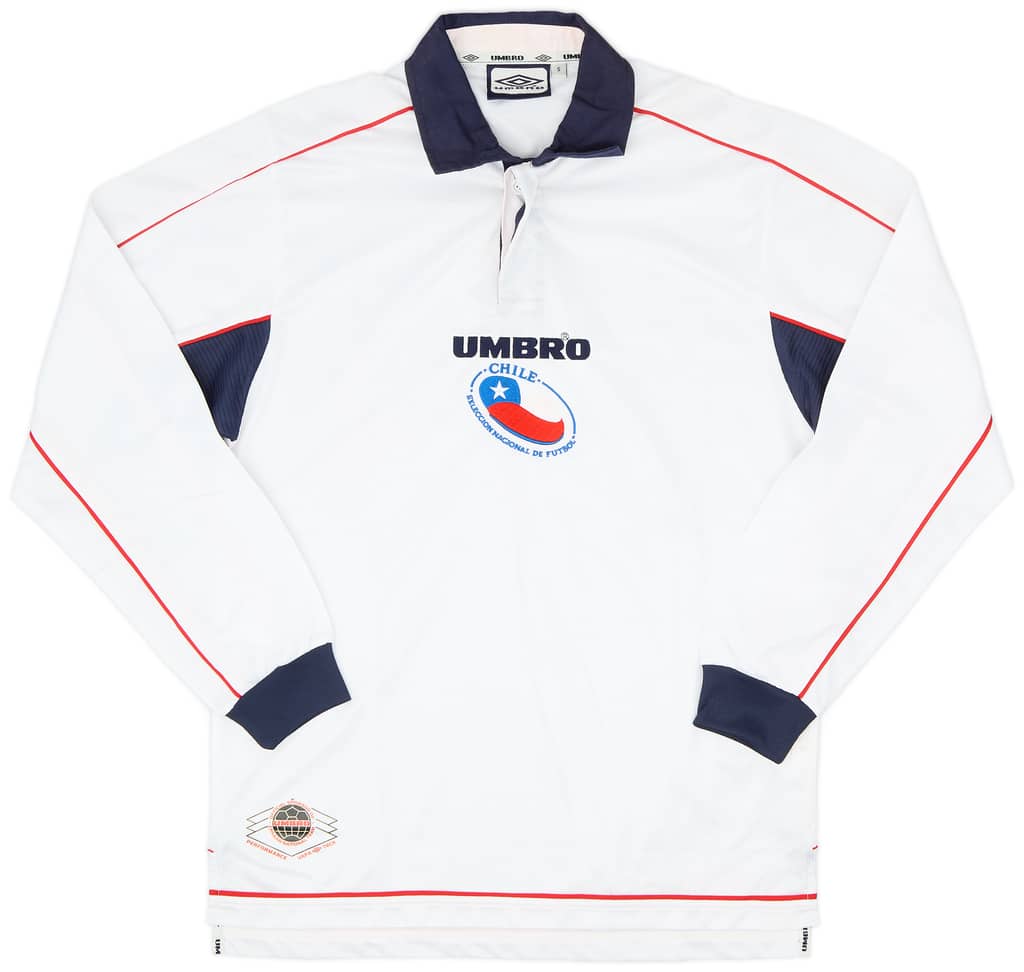 2000-01 Chile Away L/S Shirt - 8/10 - (S)