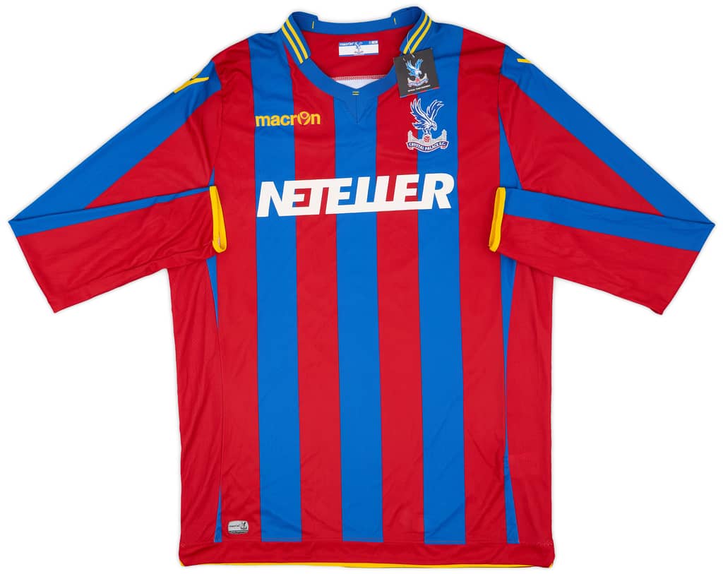 2014-15 Crystal Palace Home L/S Shirt Zaha #11 (3XL)