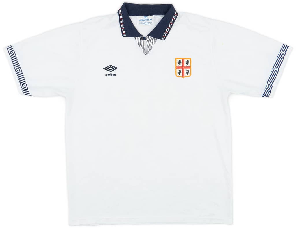 1990-92 Cagliari Away Shirt - 8/10 - (L)