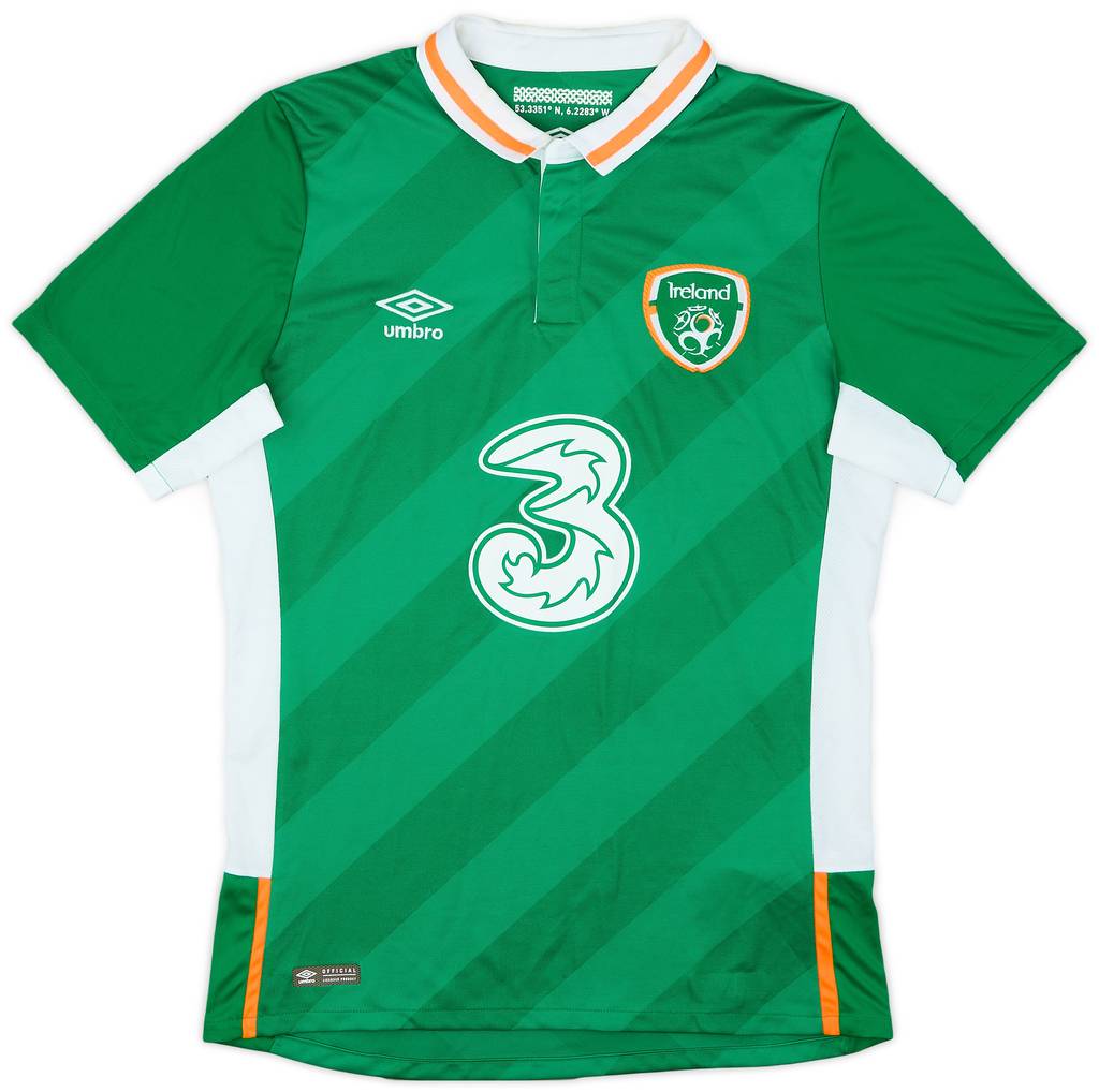 2016-17 Ireland Home Shirt - 8/10 - (S)