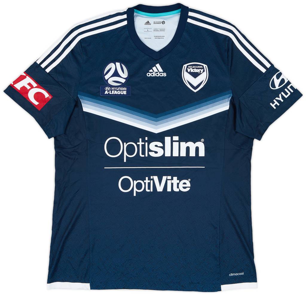 2017-18 Melbourne Victory Home Shirt - 10/10 - (L)