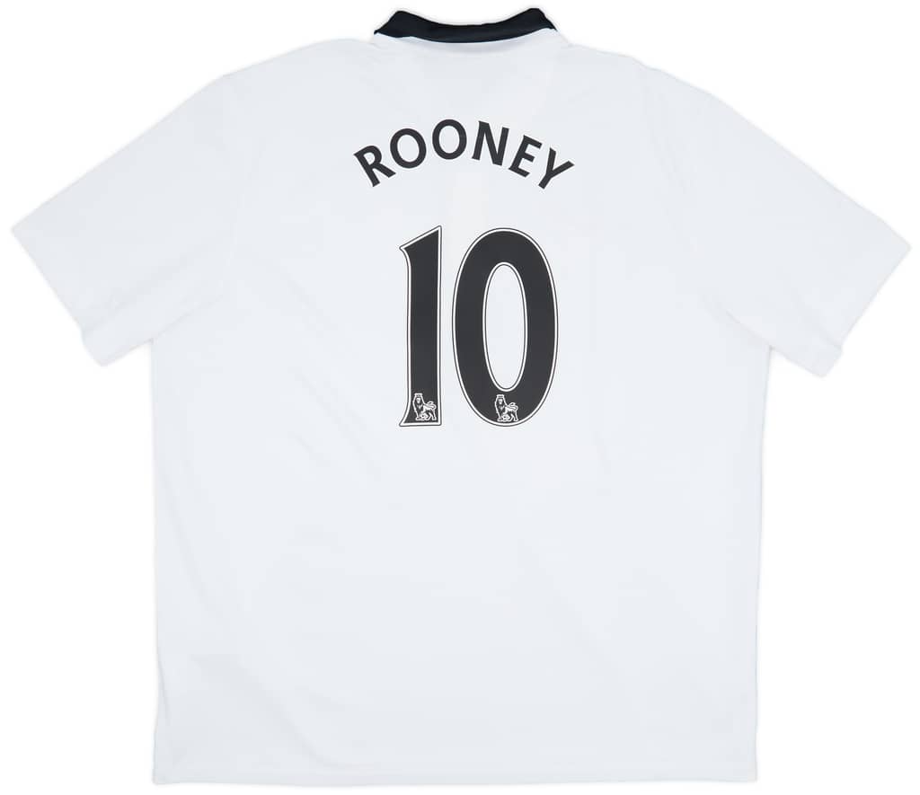 2014-15 Manchester United Away Shirt Rooney #10 - 7/10 - (3XL)