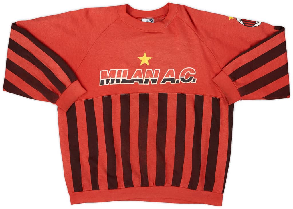 1990-91 AC Milan Le Felpe Dei Grandi Sweat Top - 6/10 - (L)