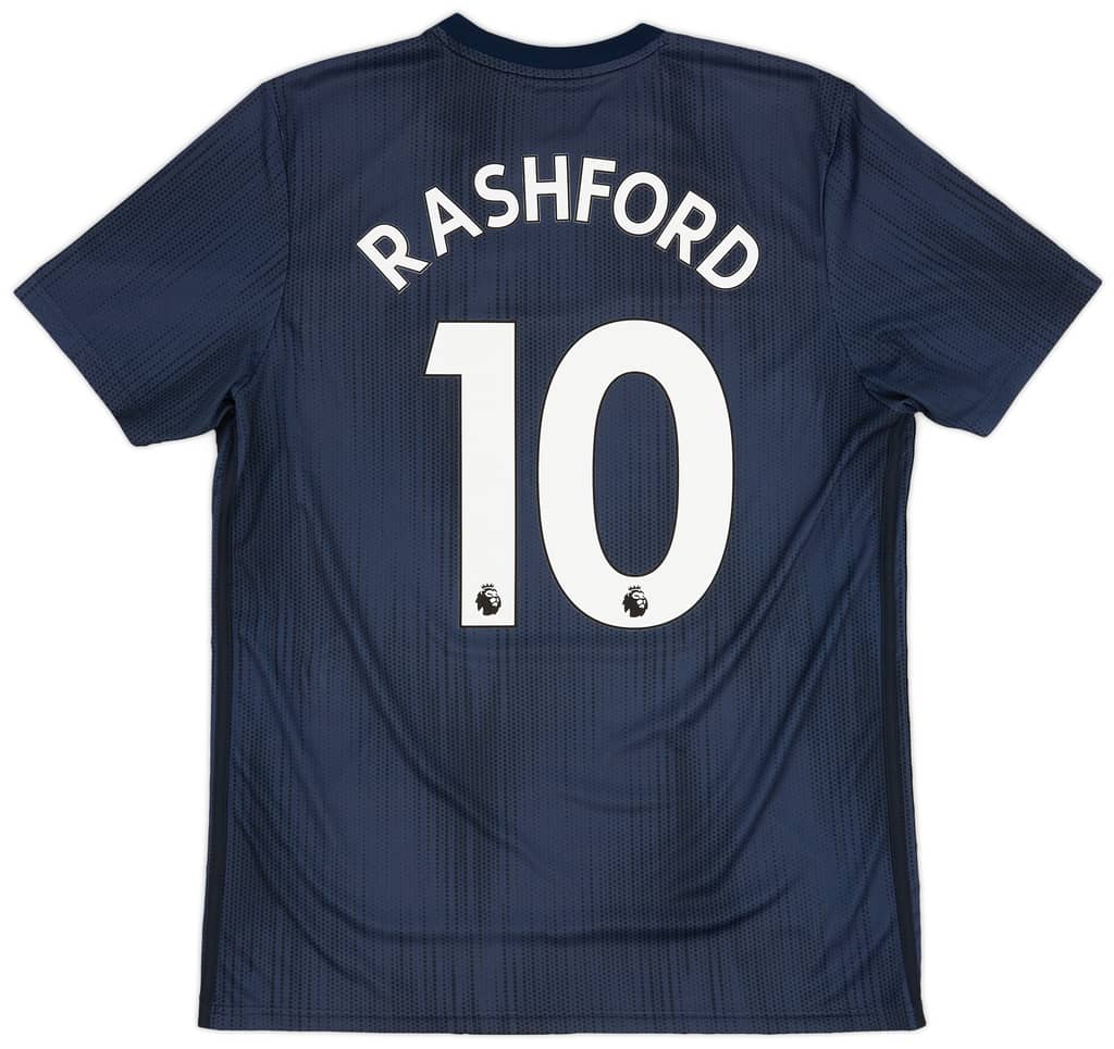 2018-19 Manchester United Third Shirt Rashford #10 - 7/10 - (L)