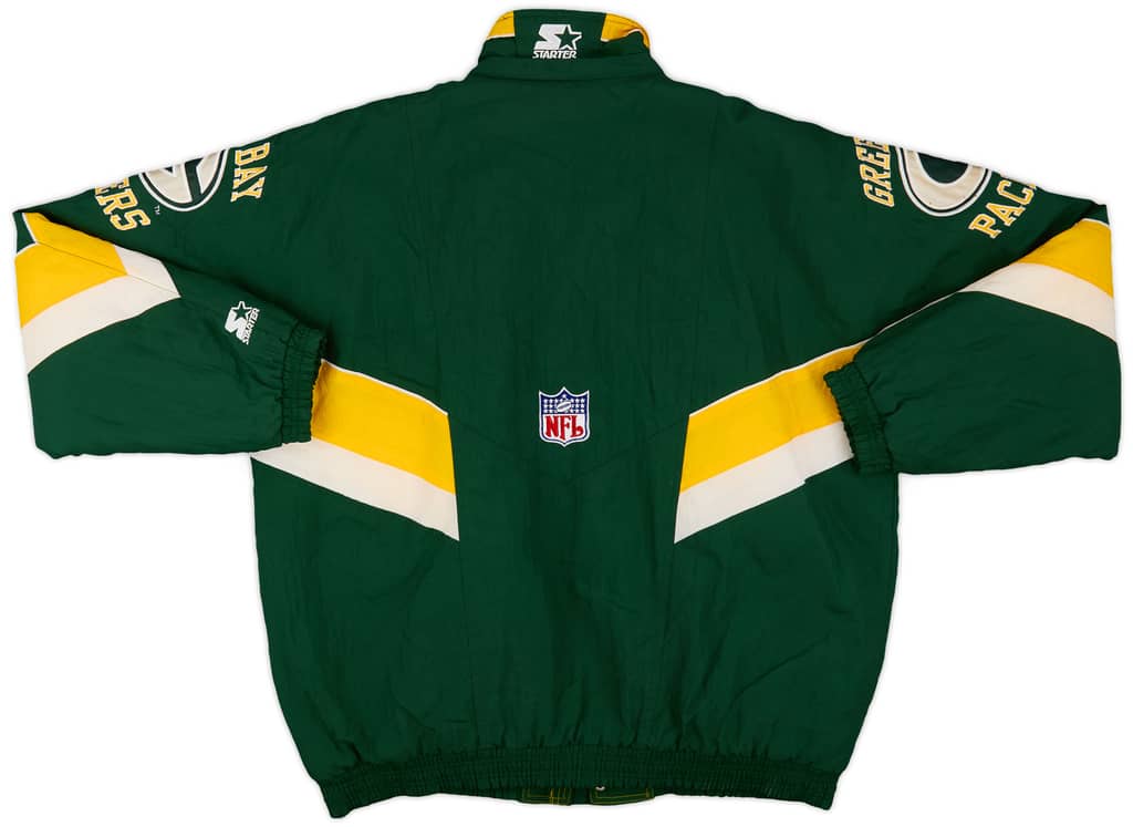 1990s Green Bay Packers Starter Rain Coat - 7/10 - (XL)