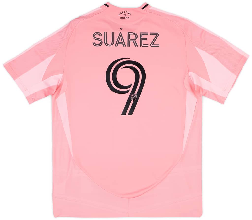 2025 Inter Miami Authentic Home Shirt Suarez #9