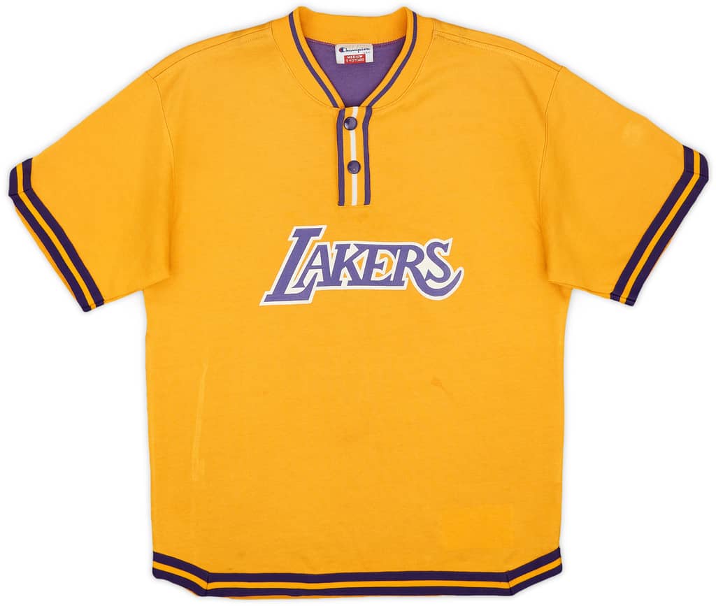 1997-98 LA Lakers Champion Shooting Shirt - 6/10 - (M.Boys)