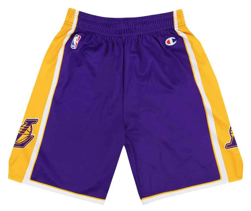 2005-10 LA Lakers Champion Shorts (Away) L