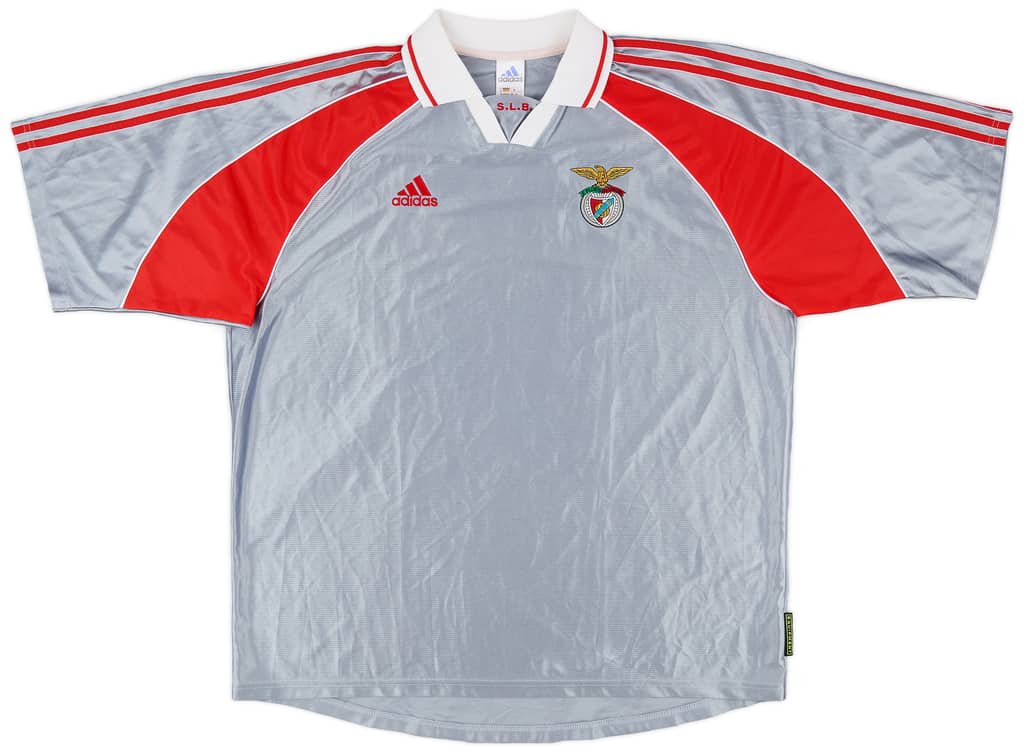 1999-00 Benfica Player Issue Away Shirt - 9/10 - (XL)