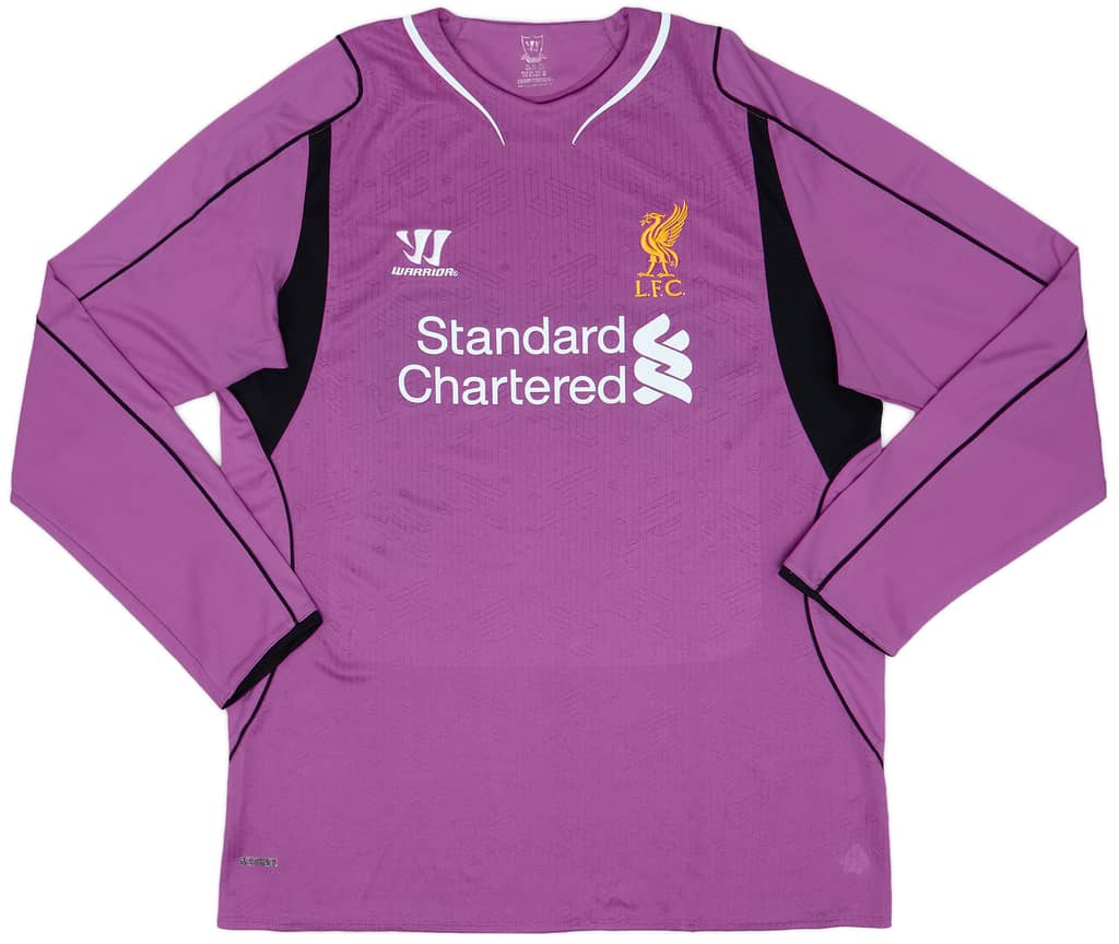 2014-15 Liverpool GK Shirt - 8/10 - (XL)