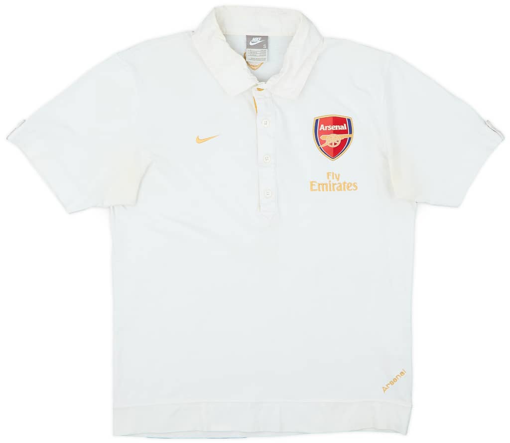 2007-08 Arsenal Nike Polo Shirt - 8/10 - (S)