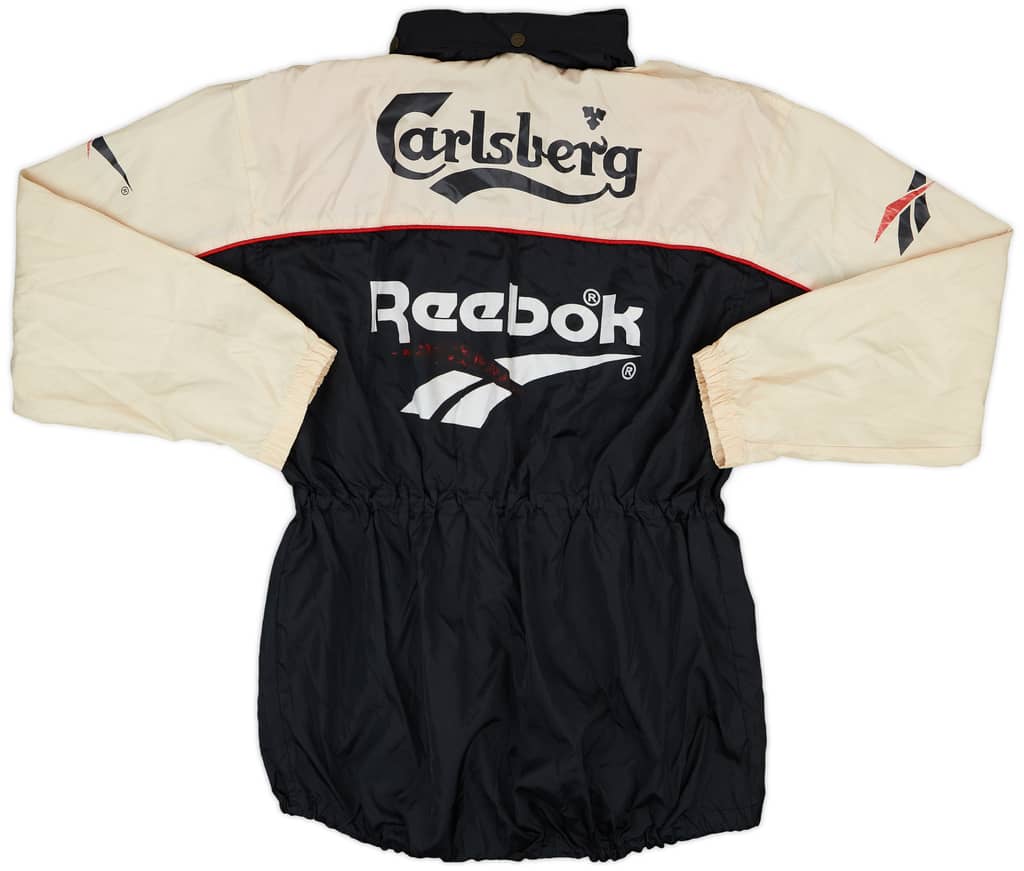 1996-97 Liverpool Reebok Hooded Rain Jacket - 5/10 - (M)