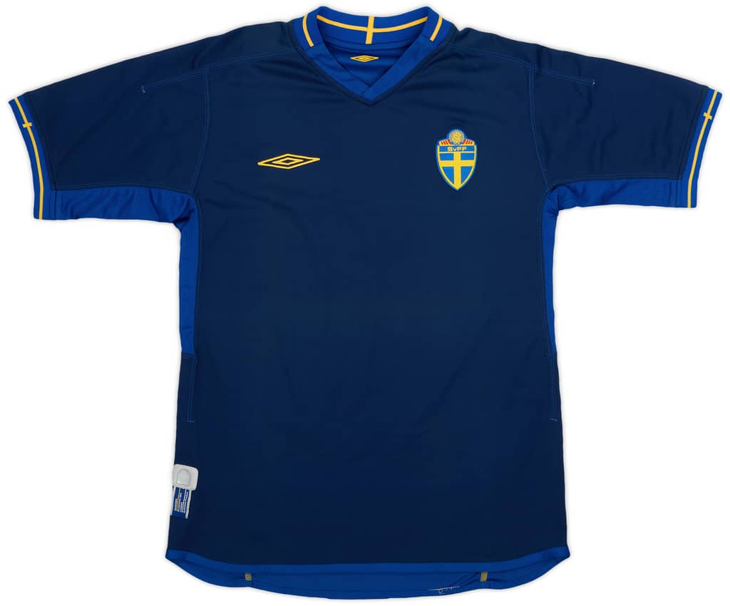 2004-06 Sweden Away Shirt - 8/10 - (XL.Boys)