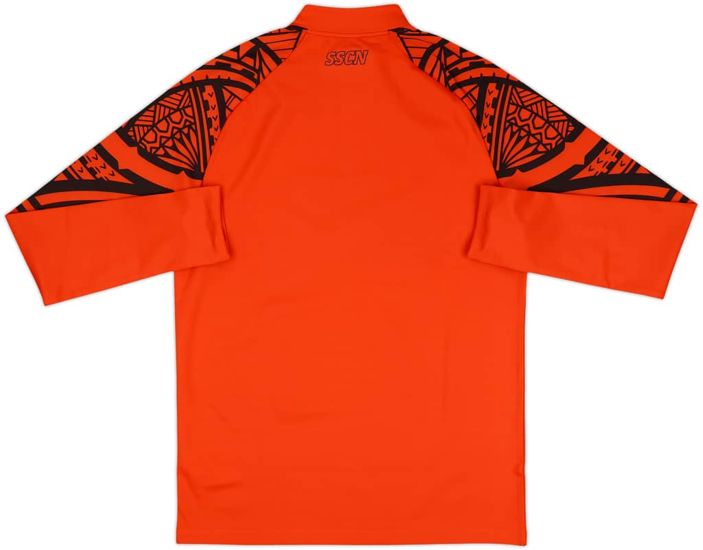 2023-24 Napoli EA7 1/4 Zip Training Top