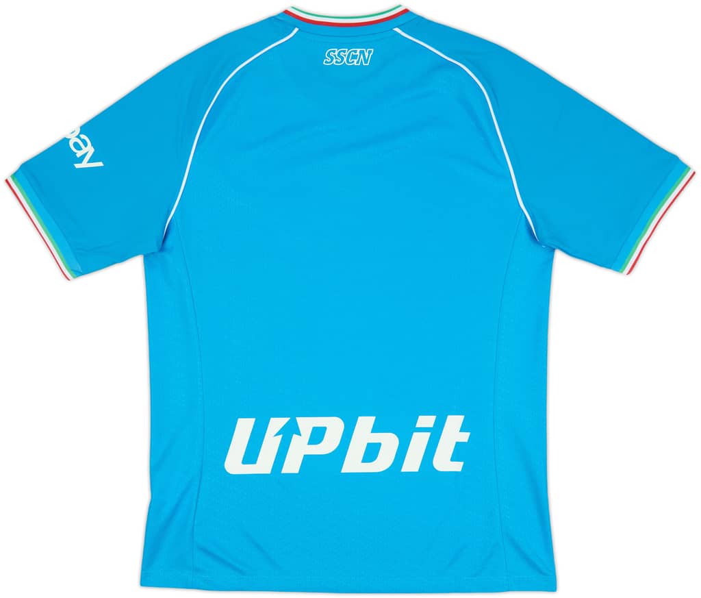 2023-24 Napoli Authentic Home Shirt (XL)