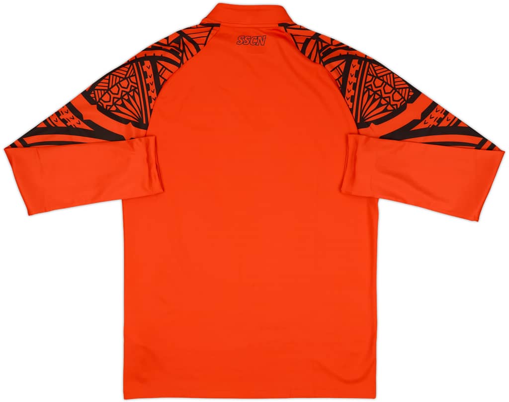 2023-24 Napoli EA7 1/4 Zip Training Top